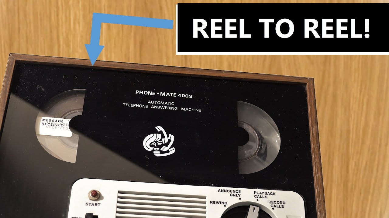 Ancient Answering Machines: Phone Mate 400S vs Panasonic Easa-Phone