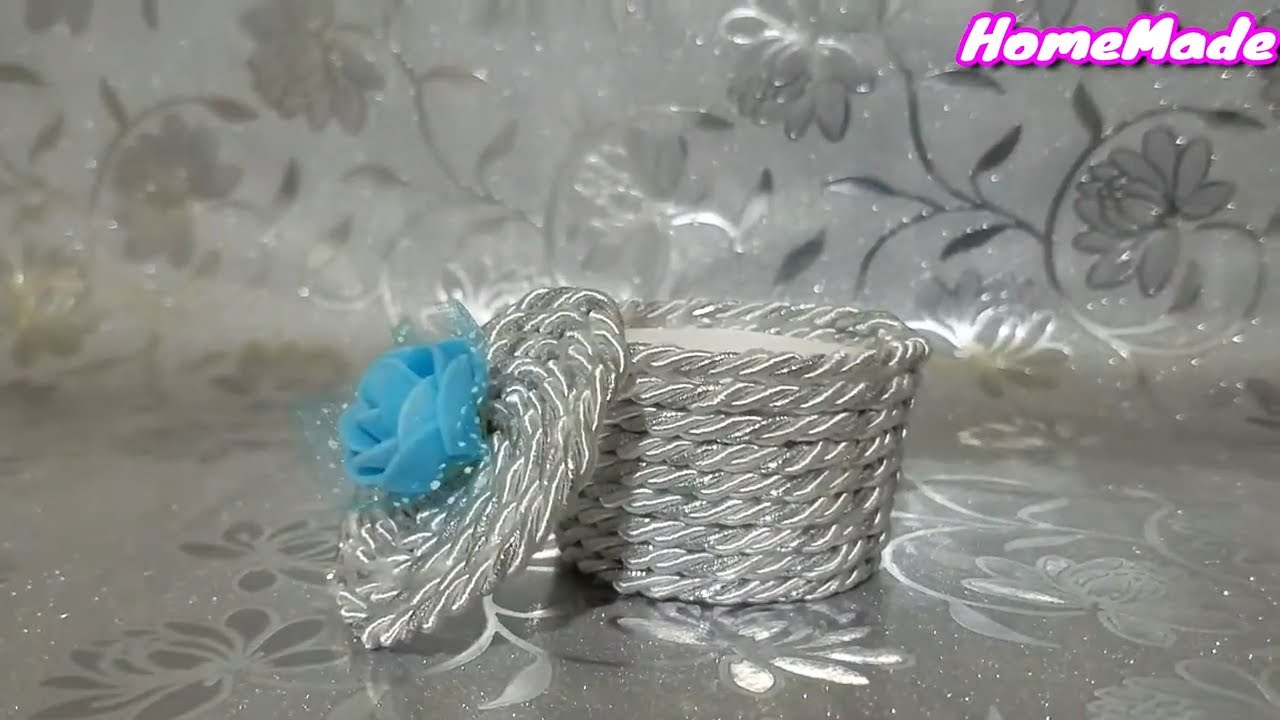طريقة صنع سلة الدراجي 3  👰   أعمال يدوية روعة