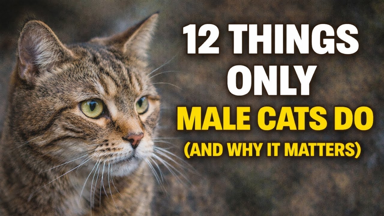 Коты-самцы отличаются от обычных — вот чего большинство людей не знает.