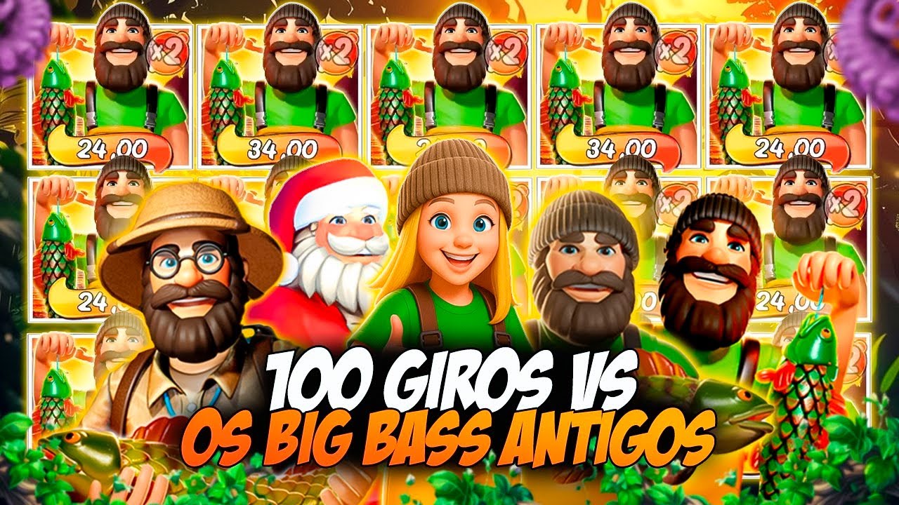100 GIROS NOS BIG BASS ANTIGOS!! SERÁ QUE DÁ BOM?