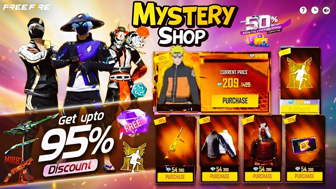 Next Mystery Shop Event Ff🤯 M1887 Ring💥| Ffws Bundle Return l Free Fire New Event | Ff New Event