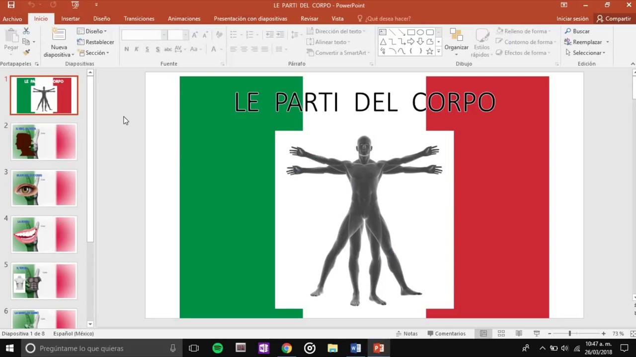 Partes del cuerpo en italiano (Vocabulario más extenso que otros videos)