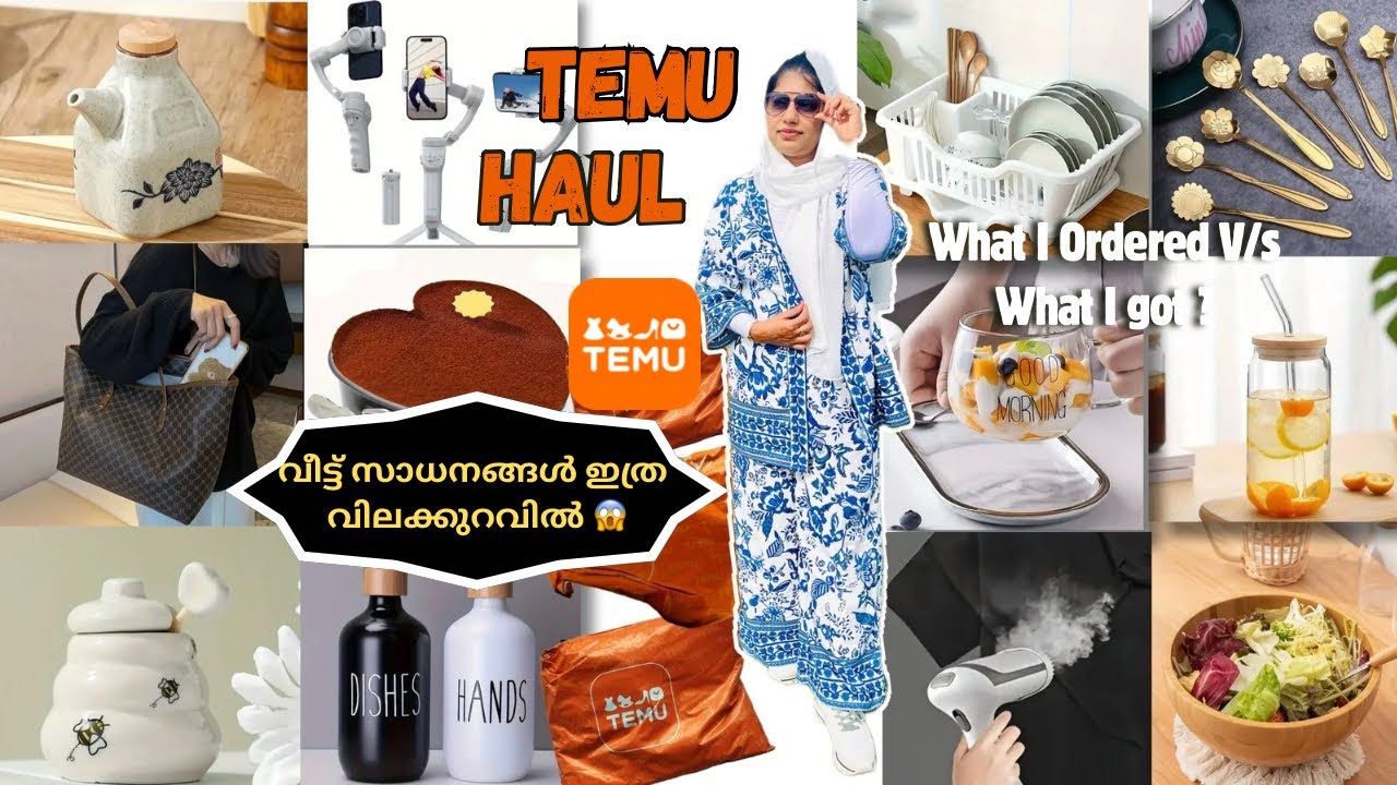 New Temu haul|Temu MUST HAVE kitchen haull Best Budget temu kitchen essentials| huge temu haullQatar