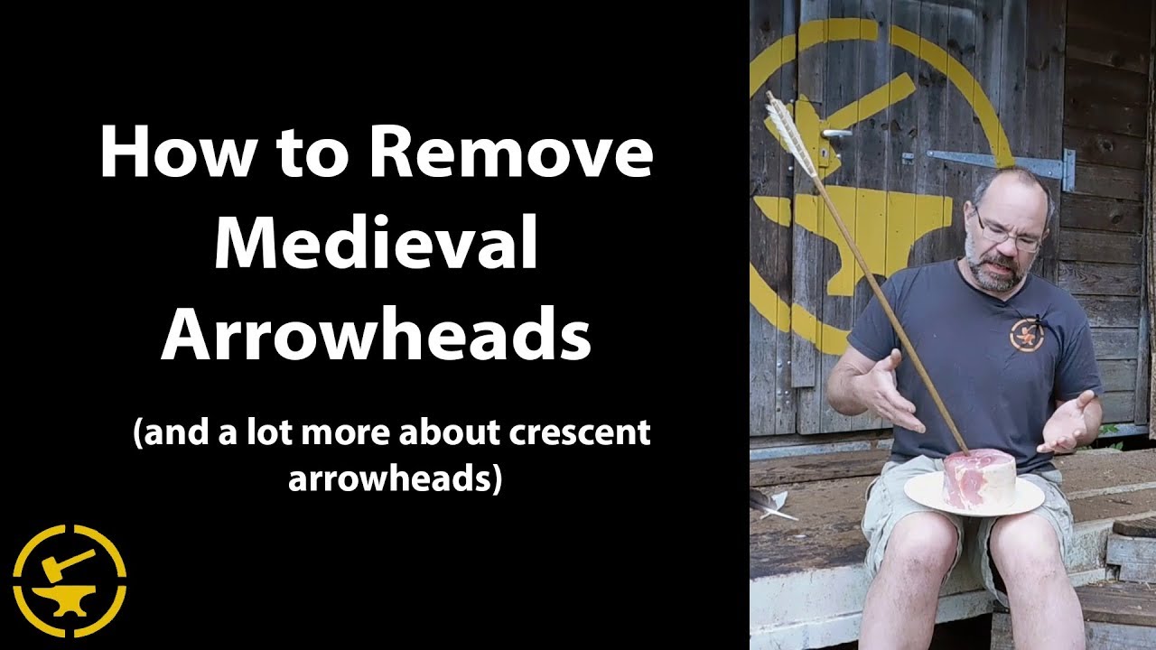 How to remove medieval arrows (and more about crescent heads)