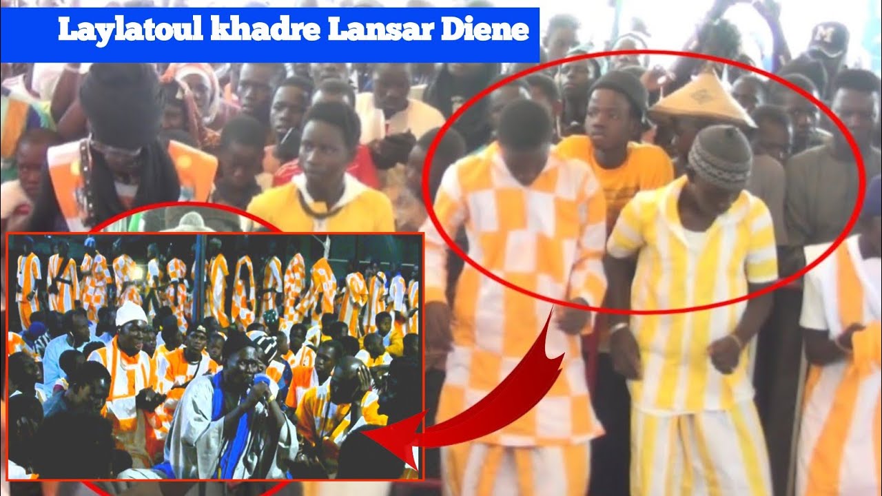 SERIGNE KHADIM DIOP ZIKAR NDIÉNÉ LAYLATOUL KHADRE À LANSAR SERIGNE NAR DIENE DAHIRA MOURID SADIKH
