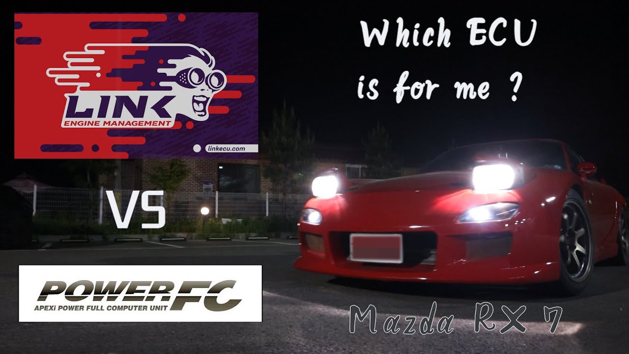 rx7 fd link ecu tune -Apexi power FC vs Link G4X -Which ECU is right for you? - 로터리 ecu 비교 !