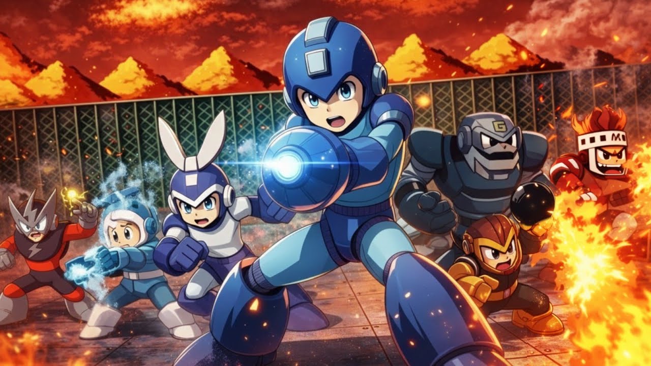 Rockman Super Robot Taisen - Stage Select (Man on the edge)