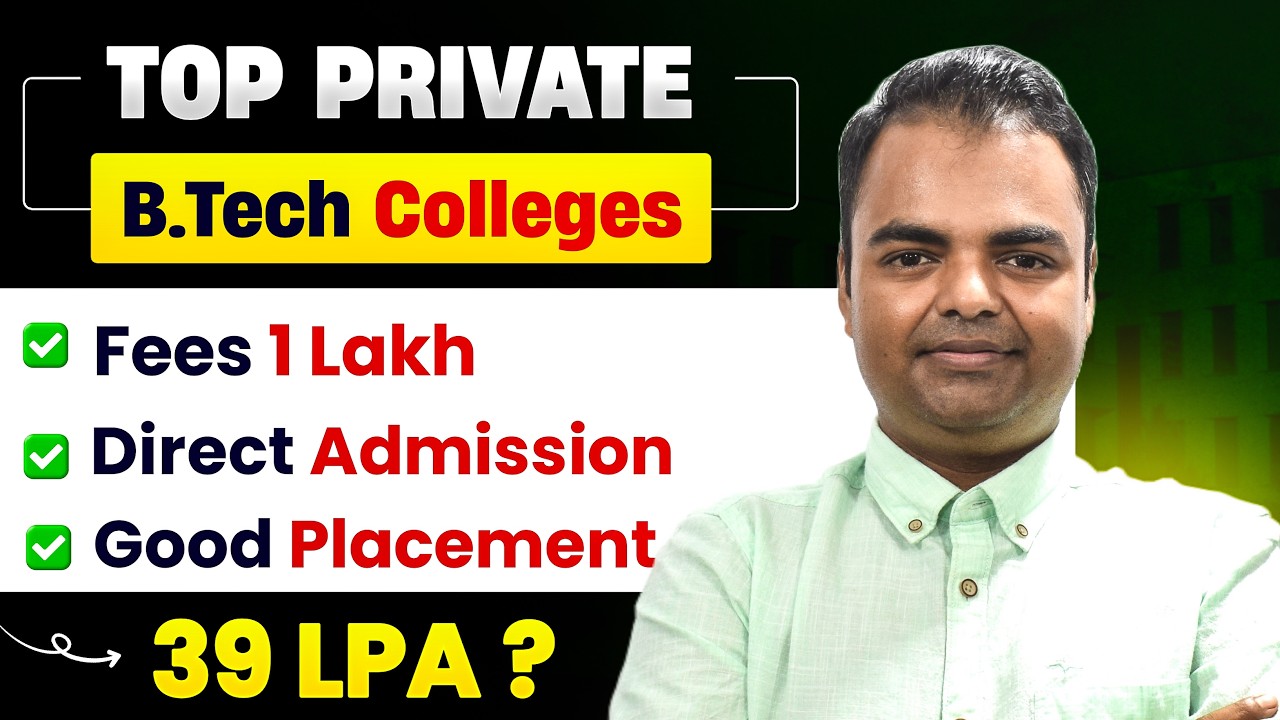Best Private Engineering Colleges in India, Top Private BTech Colleges in India #india #btech
