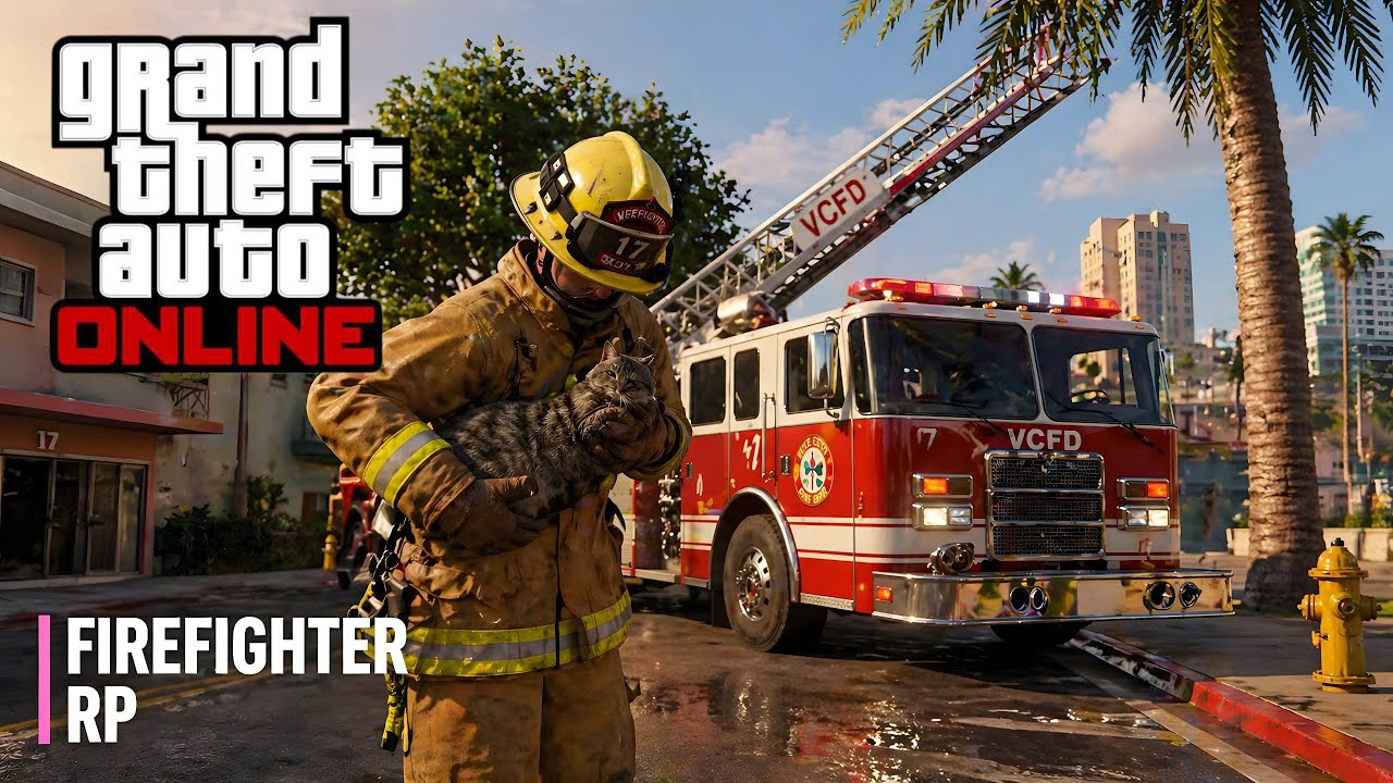 (NEW) GTA Online - Fire Fighter Missions