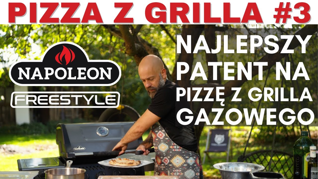 3. Pizza z grilla gazowego - Napoleon Freestyle
