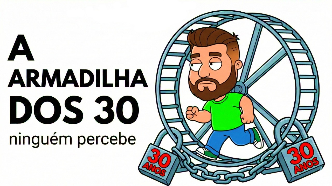 A Armadilha dos 30 Anos: A dívida que te prende na Corrida dos Ratos