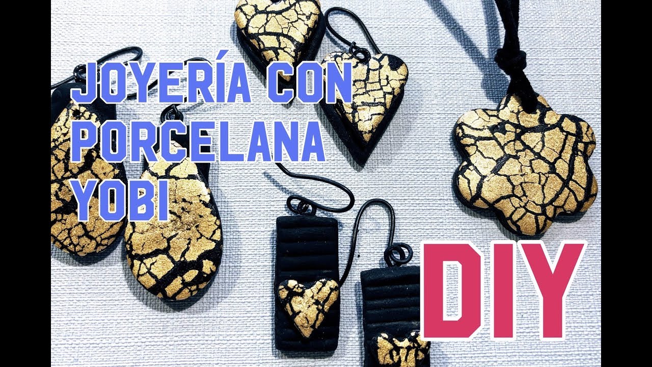 COMO HACER BISUTERÍA CON PORCELANA, diseña y crea tus piezas, DIY, TRUCOS Y TÉCNICAS, MANUALIDADES