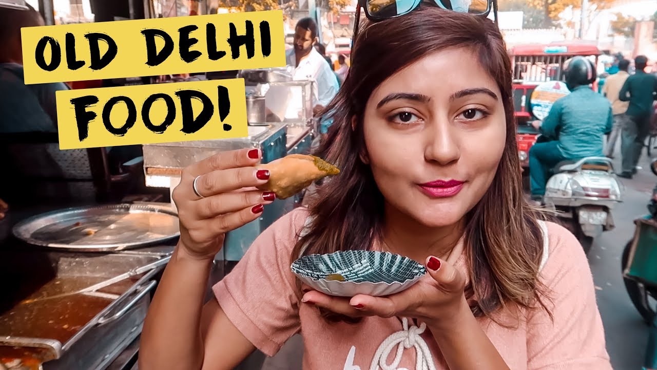 TRYING STREET FOOD IN OLD DELHI! | Old Delhi Vlog | Kritika Goel