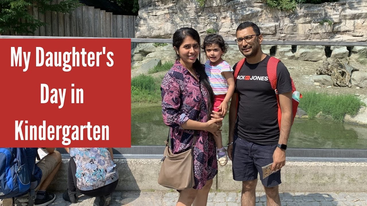 A Day in German Kindergarten | My Daughter Daily Routine | Sandeep Khaira