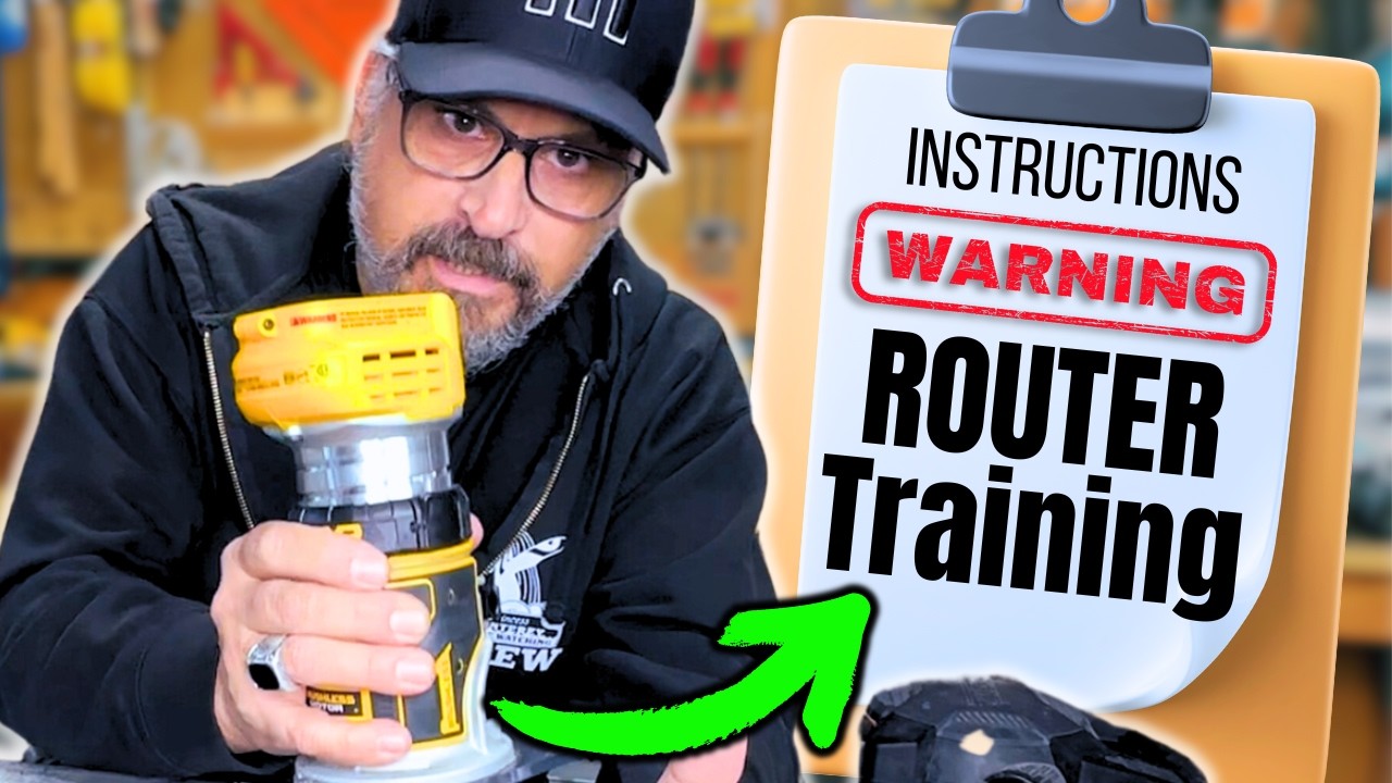 How To Use A Router For Beginner Woodworkers! (step-by-step)