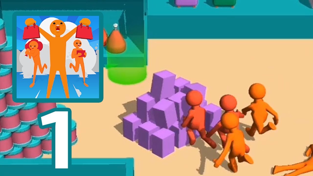 Crazy Shopping - Gameplay Part 1 (Android,IOS)