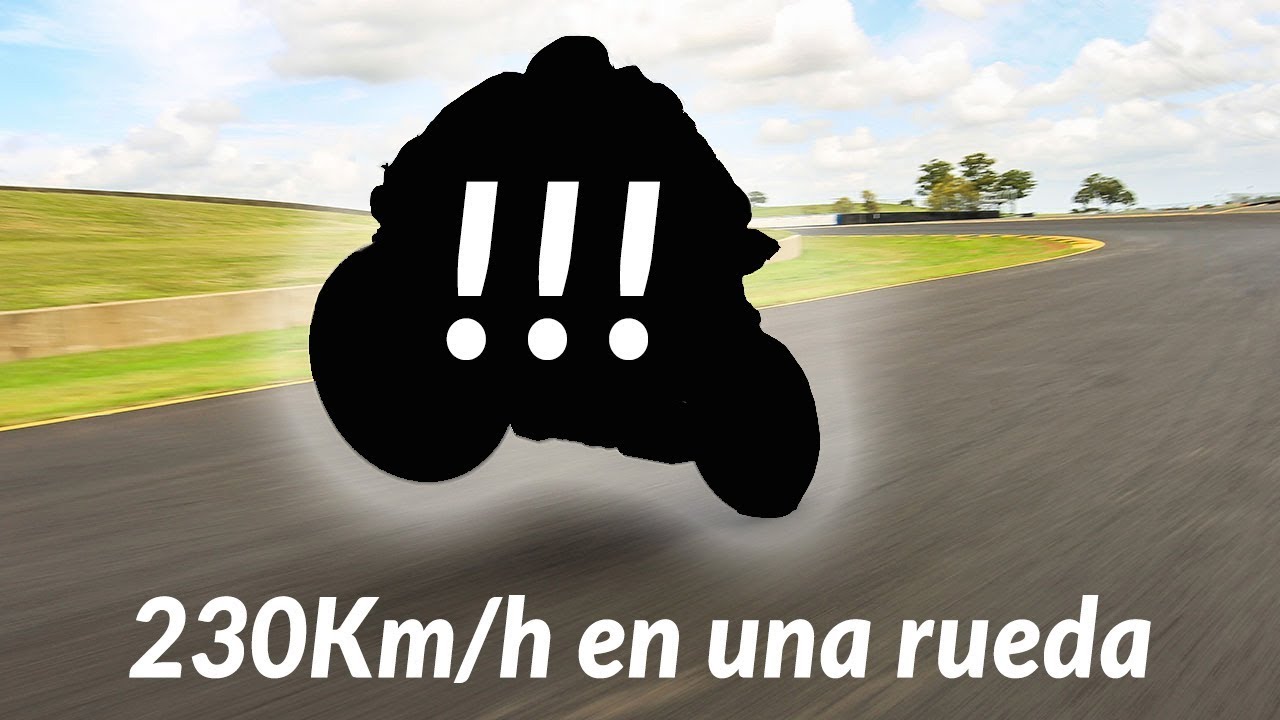 230 km/h EN UNA RUEDA - ALCARRAS 1:37- MOTOVLOG  españa