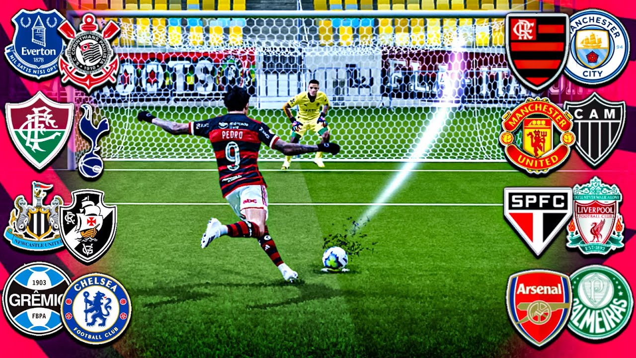 COMEÇOU a COPA entre BRASILEIROS x INGLESES nos PÊNALTIS | EAFC 24