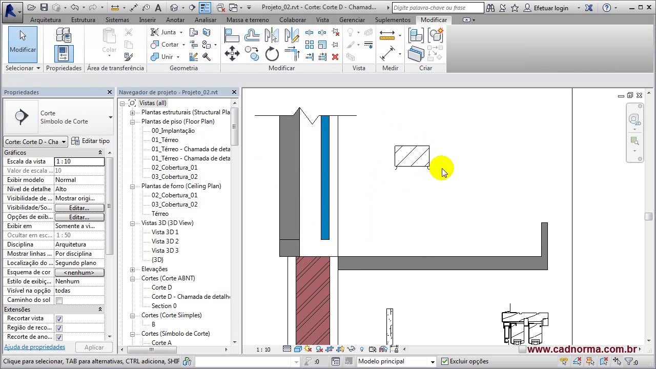 Revit III - I-18- Itens ou Componentes de Detalhe - Parte II