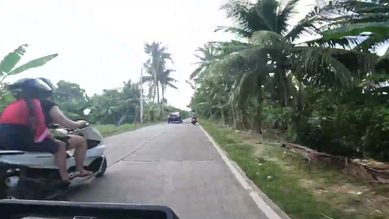 Población Moalboal to White Sand Beach Road Tour | Real Scene in the Philippines