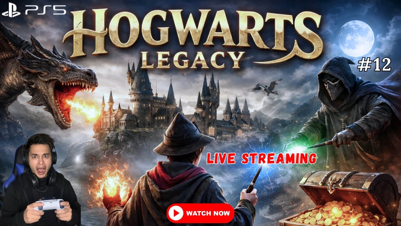 🔴 LIVE NOW: Hogwarts Legacy PS5 🧙‍♂️✨ Full Story Gameplay | DK Is Live