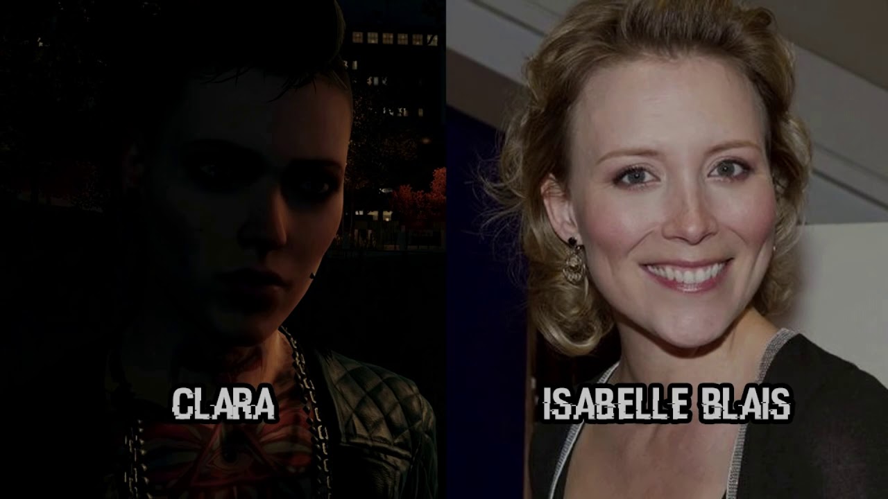 Watch Dogs 1 Real Characters & Voice Actors