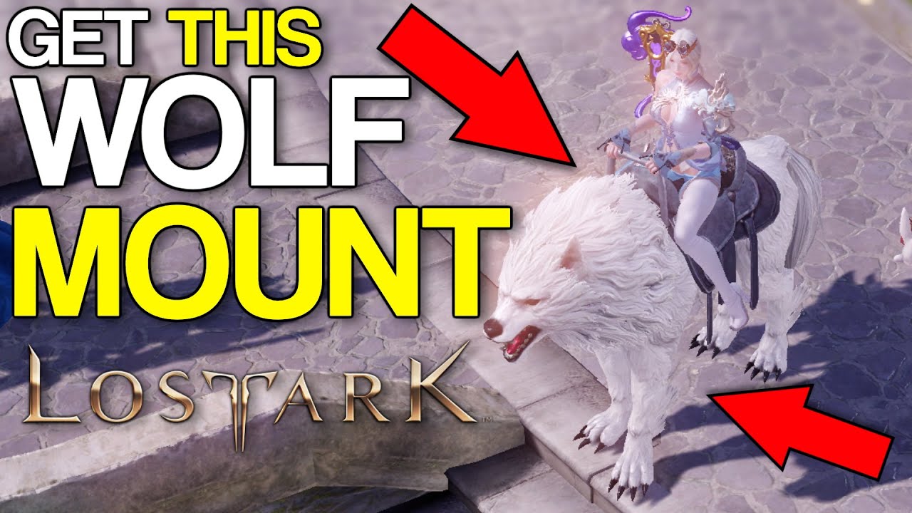 How to get Frost Wolf Mount for *FREE* | Lost Ark Guide