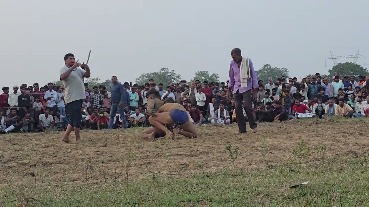 🤼Ravi pahalvan vs Kanpur Navneet pahalvan👈😱 Haryana Kanpur Kushti Badi majedar Kanta Kushti🤼👈