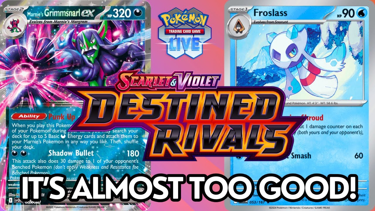 Marnie’s Grimmsnarl ex is the best new Destined Rivals deck!
