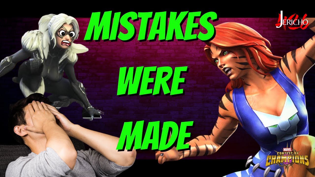 Black Cat VS Tigra, Just When Things Were Going so Well...MCOC Marvel Contest of Champions