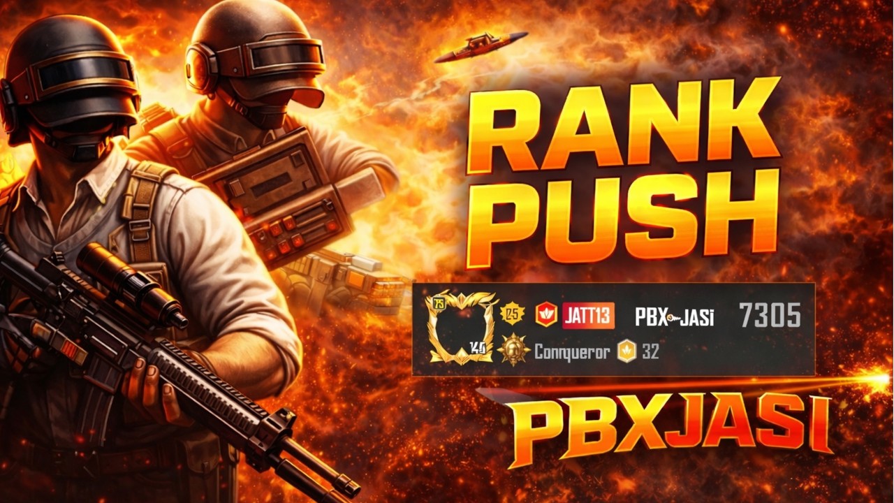 KYA AJJ TOP 5 RANK HOGA  PBXJASI #bgmi #conqueror