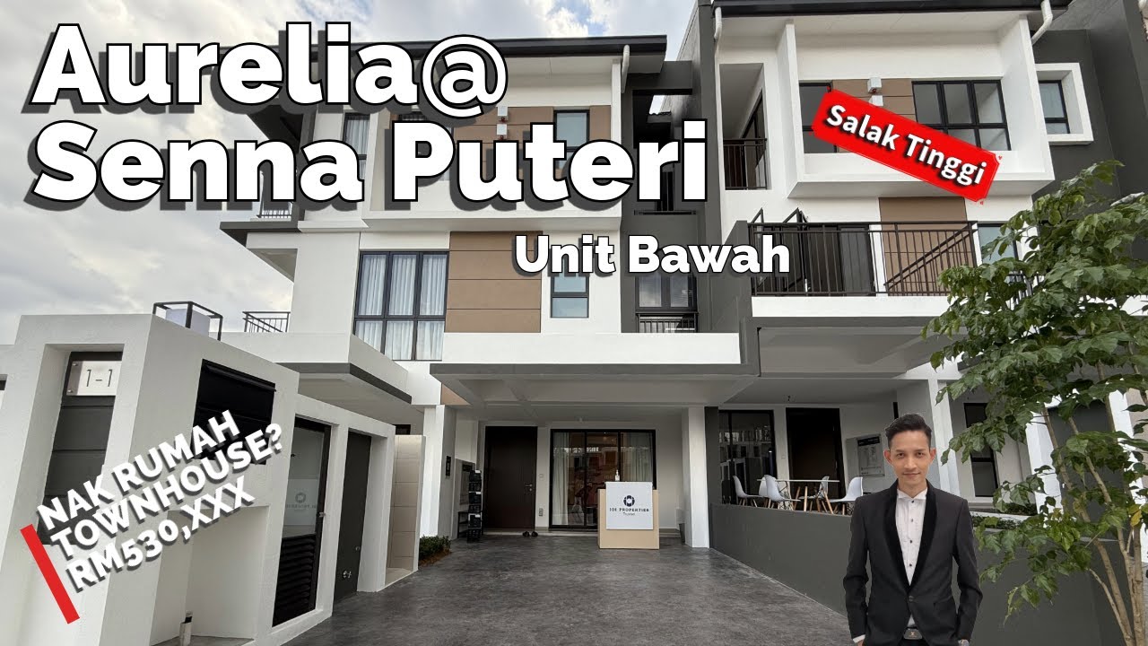 UNIT BAWAH| Aurelia @ Senna Puteri |Rumah Kat Atas Bukit Mampu Milik! RM5xxK saja! Salak Tinggi