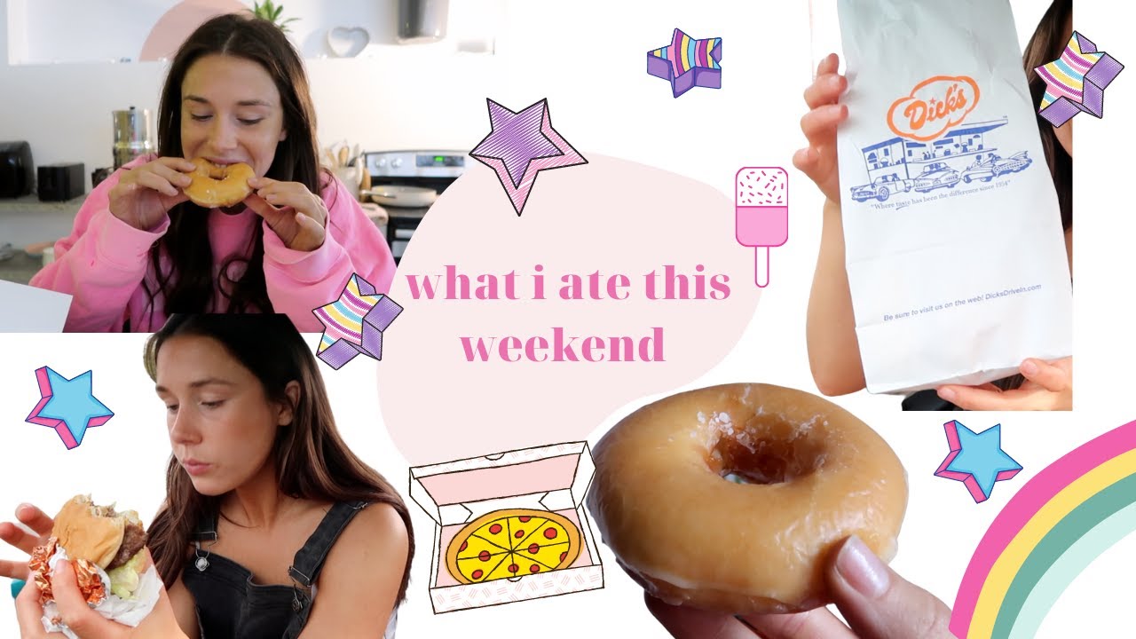 WHAT I ATE THIS WEEKEND :) ep.1 | intuitive eating in ed recovery