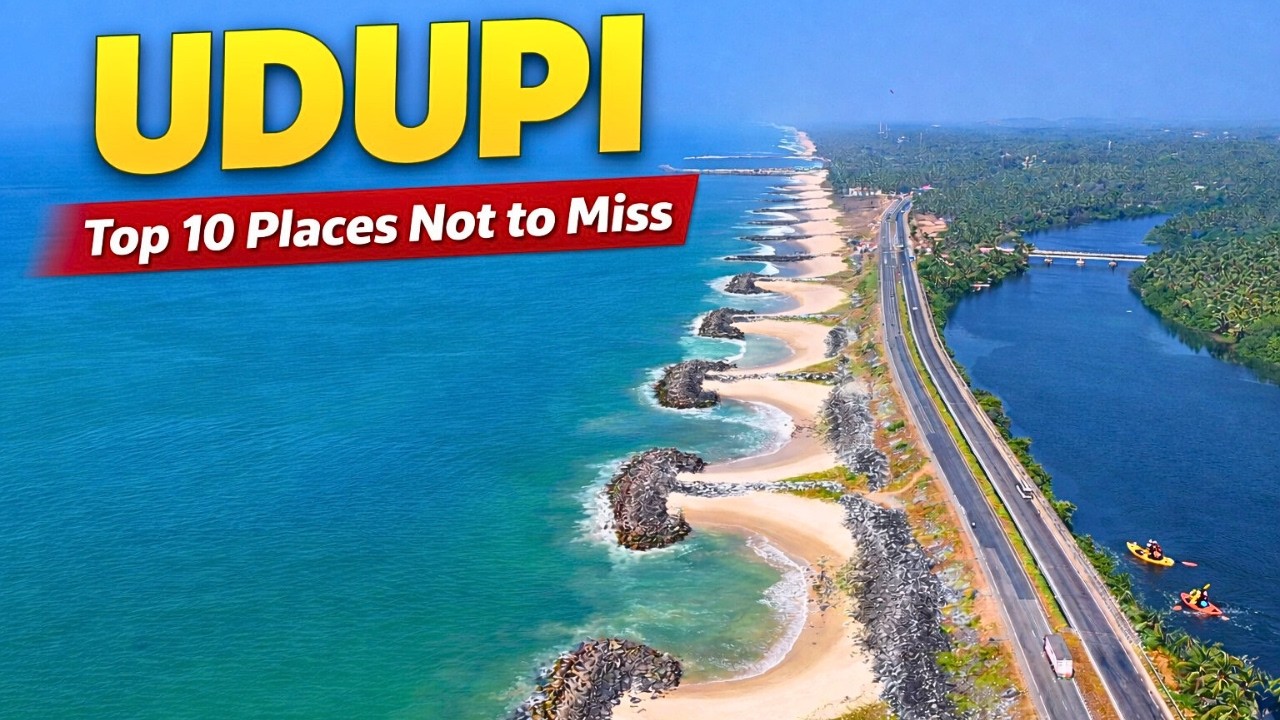 Top 10 Places to Visit in Udupi 2026 | Beaches, St. Mary&rsquo;s Island & More