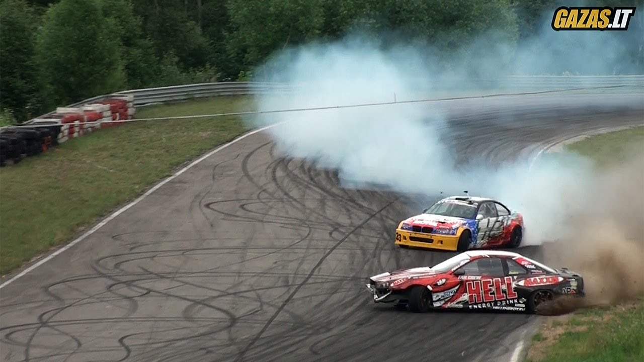 Highlights of Eastern European Drifting Championship EEDC 2013 in NEMUNO ŽIEDAS circuit