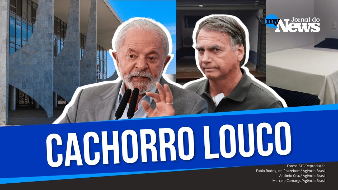 VEJA A FORTE DECLARAÇÃO DE LULA SOBRE BOLSONARO, A QUEM COMPAROU A UM CACHORRO LOUCO