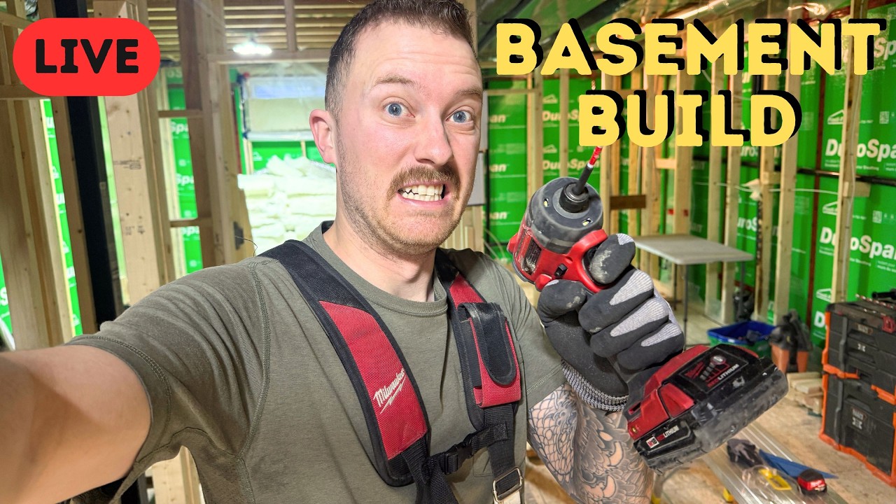 Legal Basement Suite Build Live