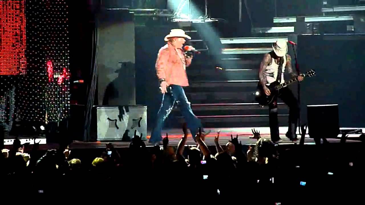 Guns N' Roses - Sweet Child O' Mine [HD] live