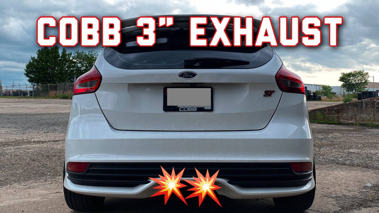 COBB exhaust sound clips for the FOCUS ST (driving POV)