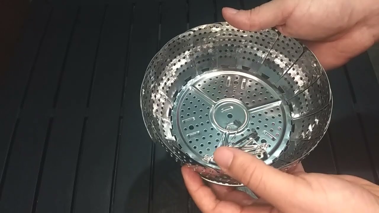 Cesto cozimento a vapor inox cozinha legumes verduras