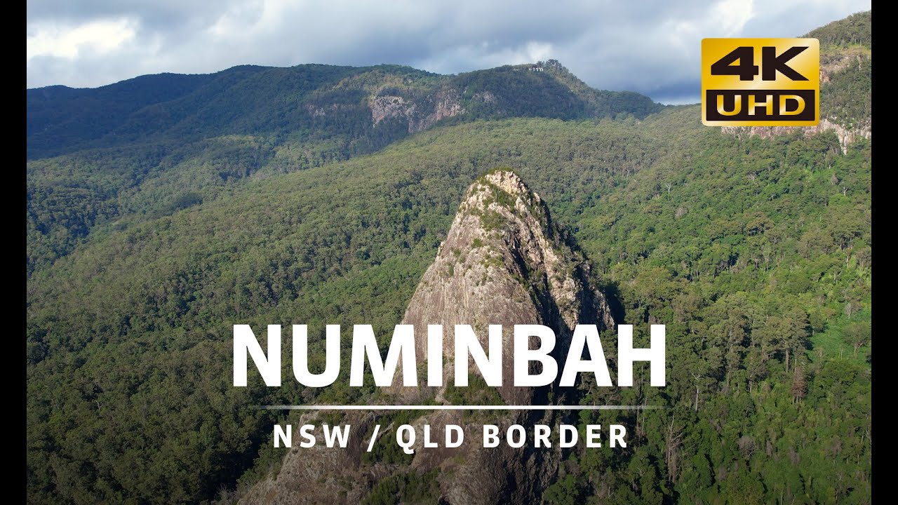 Numinbah Valley, Queensland features stunning mountain and rainforest scenery #hiking #camping