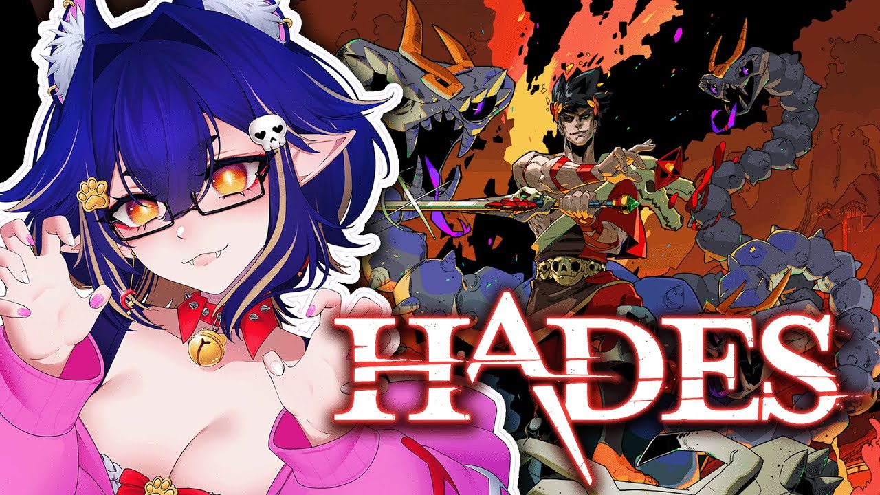 【Hades】catgirl kills gods with her bare paws (first time playing!!)