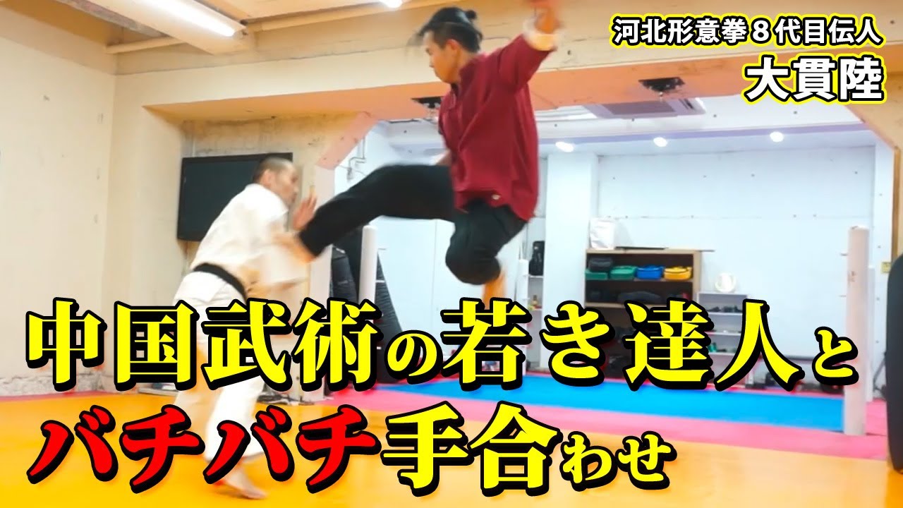 【大貫陸　其の二】五行拳　木火土金水　凄まじい威力と精妙な仕掛け　そしてガッチリ手合わせ【形意拳】