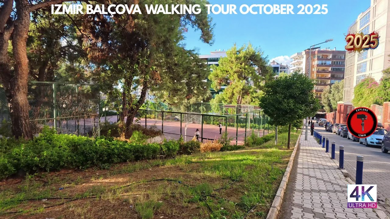 🇹🇷 IZMIR BAL&Ccedil;OVA OCTOBER 2025 Walking Tour | 4k UHD 60fps