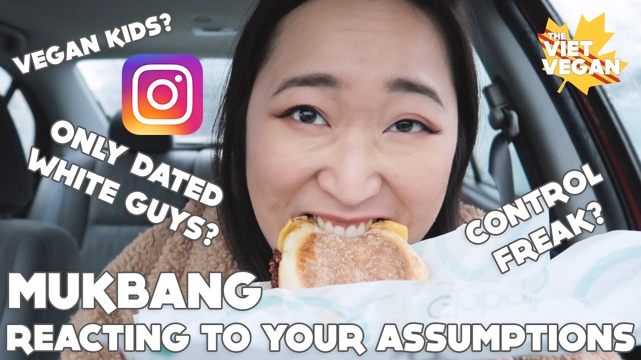 Vegan Fast Food Mukbang: Reacting To Your Assumptions About Me