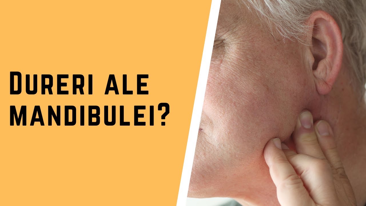 Imi pocneste maxilarul, ce pot sa fac?