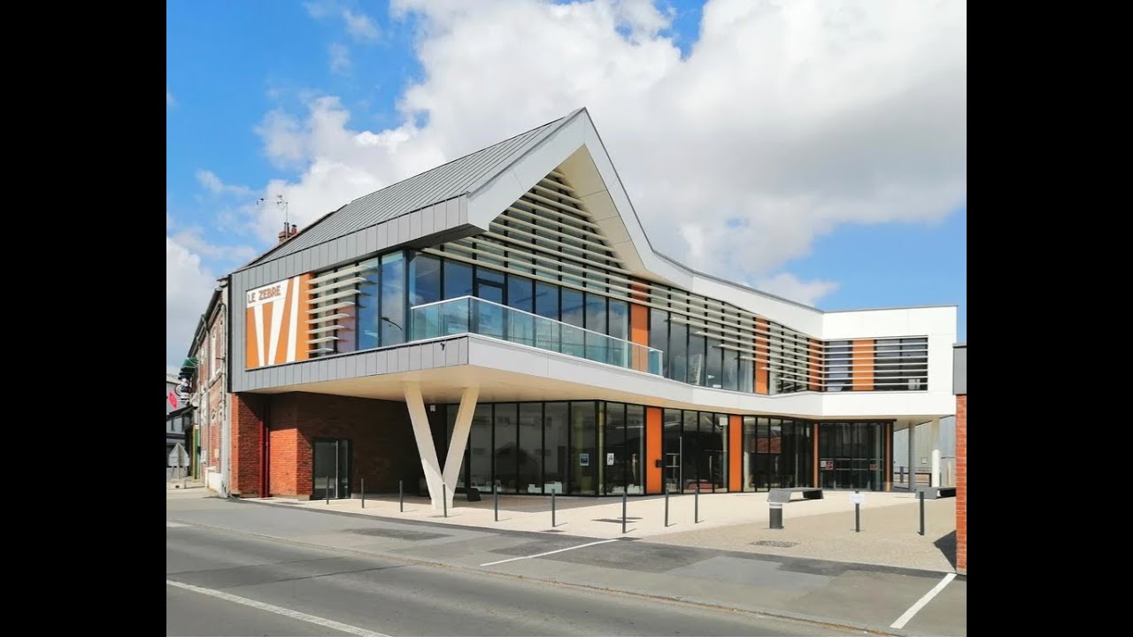 Filmer l’architecture – Médiathèque et centre culturel Le Zèbre à Albert (80)