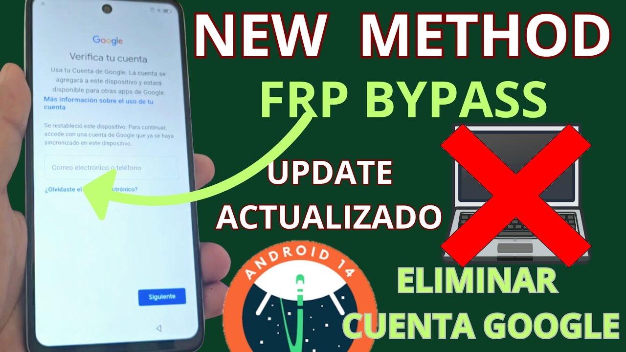 Nuevo Método 2025 SIN PC Android 14 - Eliminar cuenta de google zte android 14 - 13 sin pc