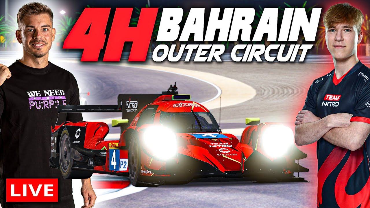 Multiclass Racing AM LIMIT auf ENGSTEM Raum! | 4H Bahrain Outer Circuit mit Gamball | Mabix LIVE