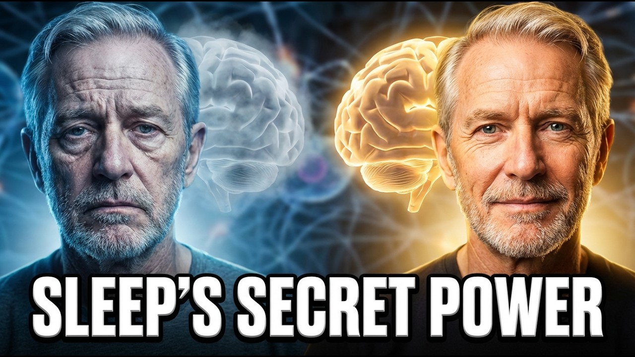 The "Brain Wash" Effect: Why Sleep Changes Everything After 50